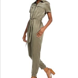 Bar III - Zip-Front Jumpsuit
